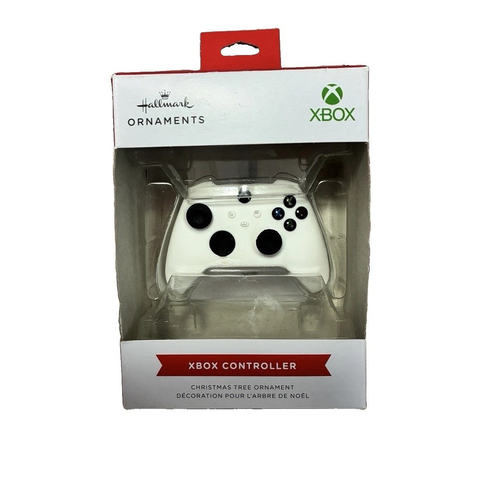 NIB Hallmark Xbox - Xbox White Controller Christmas Tree Holiday Ornament